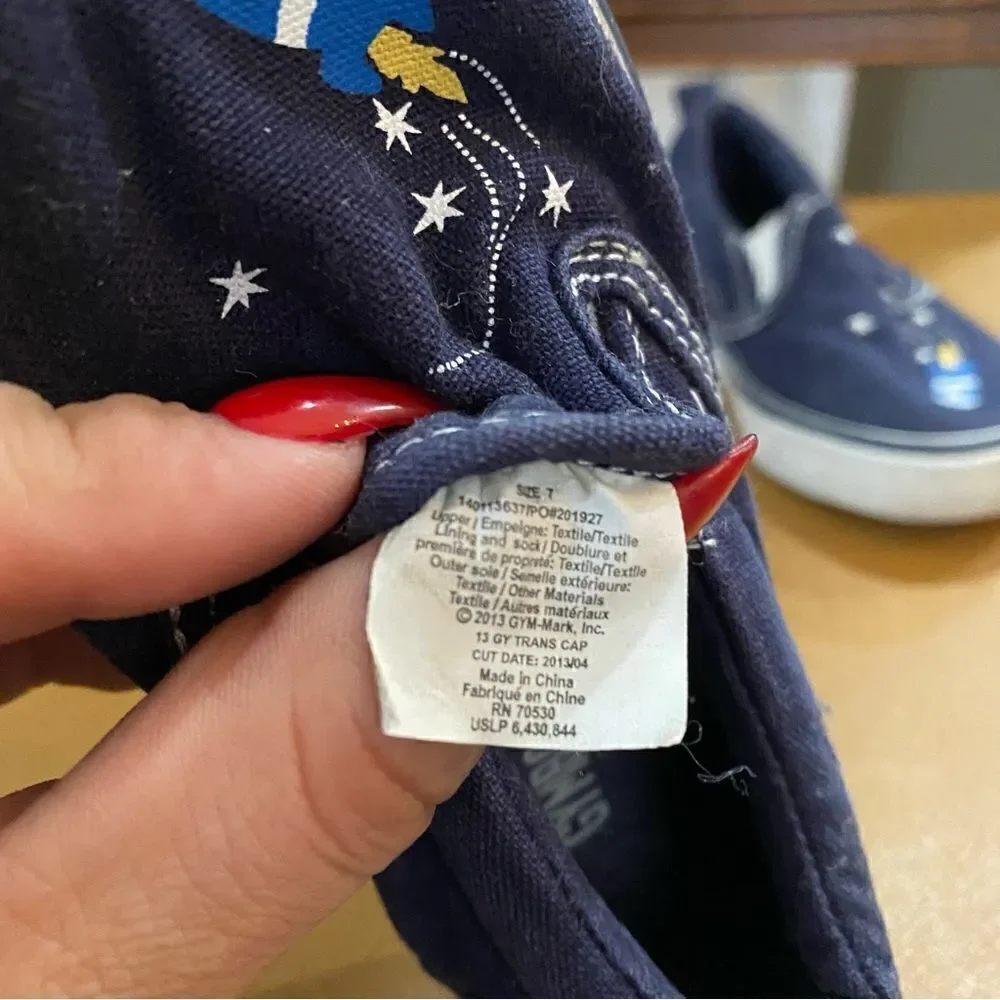 Gymboree Boys Space SlipOn Sneakers
